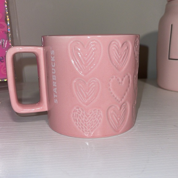 Starbucks Accessories - NEW 2022 VALENTINES DAY PINK MUGS